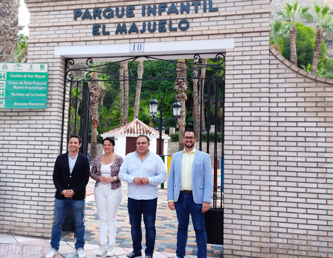 El parque infantil El Majuelo reabre sus puertas después de ser